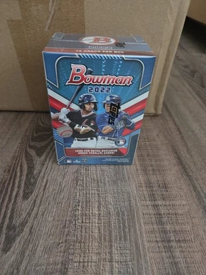 Бейсбольная коробка 2022 Bowman упаковка 6 шт. бластер в заводской упаковке  - Изображение 1 из 3