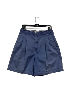 Pantalones cortos Hunt Club plisados azules talla 14 #585A Foto 1 de 4