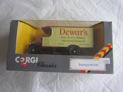 1985 Corgi Classics #C913 1:43 Scale Dewar's Thornycroft Van NIP - Image 1 of 4