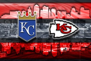 Kansas City Sport Poster, Kansas City Chiefs Royals Druck kostenloser Versand USA - Bild 1 von 5