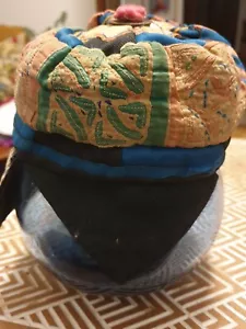 Hmong Childs Cap Laos - Handmade traditional embroidery - Picture 1 of 8