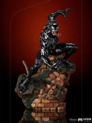 SELLADO Marvel Venom Let There Be Carnage Venom 1:10 Estatua Iron Studios Foto 1 de 2