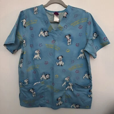Camisa Exfoliante Maravillosa World of Walt Disney Hospital Dalmación Travesura Talla S Foto 1 de 4