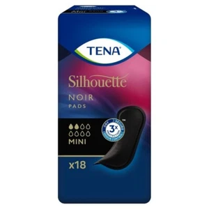 TENA Lady Silhouette Black Incontinence Pads 18 per pack - Picture 1 of 1
