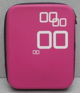 NINTENDO DS PINK CARRYING CASE DS LITE DSi XL 11"x9" - Picture 1 of 17