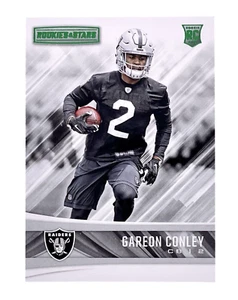 2017 Rookies & Stars Green #296 Gareon Conley RC Oakland Raiders - Picture 1 of 2