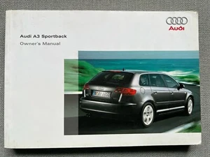 AUDI A3 SPORTBACK 2004-2008 OWNERS MANUAL HANDBOOK - Picture 1 of 14