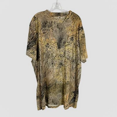 Mossy Oak size 2X hunting tshirt short sleeve with pocket Camouflage Outdoor  - Image 1 of 4
