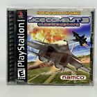 Ace Combat 3: Electrosphere (Sony PlayStation 1, 1999) PS1 PSOne 2 3 Etiqueta Negra