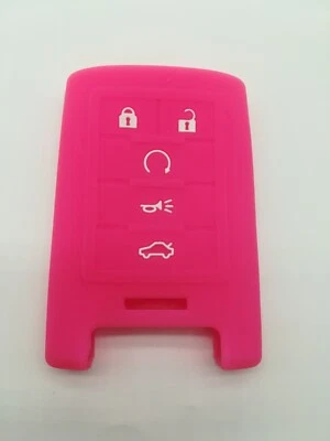 Peach Key Cover for 08-2015 CADILLAC CTS STS DTS SRX XTS OUC6000066 M3N5WY7777A - Image 1 of 4