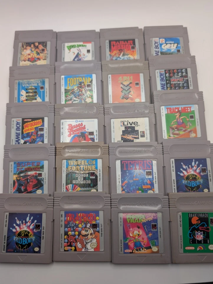 NINTENDO GAMEBOY GAME LOT ☆ YOU CHOOSE ☆ BUY 3 GET 1 FREE - Image 1 of 1