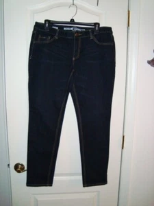 Mossimo Supply Co. Jeans skinny donna 17R fit 6 blu 5 tasche vita bassa - Foto 1 di 3