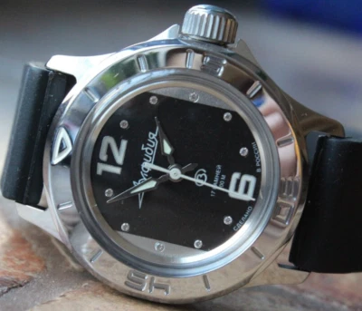 Vostok Classic Russian Mechanical Hand Winding Wrist Watch 051227 - Image 1 of 4