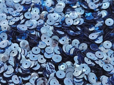 5000 шт. металлических светло-голубых круглых чашек 5 мм крошечные свободные блестки для шитья рукоделия - Изображение 1 из 2