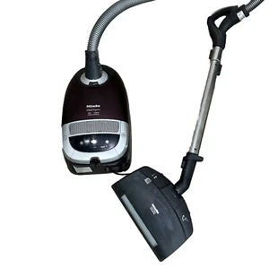 Miele Capricorn 300 Canister Vacuum Cleaner Onboard Tools Power Head Purple Good - Picture 1 of 15