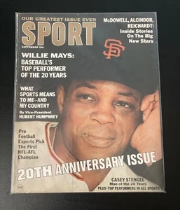 1966 Sport Magazine - Willie Mays Cover - Picture 1 of 2