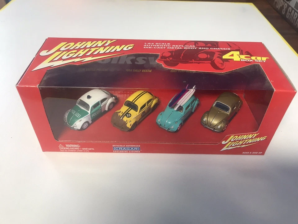 1966 Rally Beetle From 2002 Johnny Lightning VOLKSWAGEN Set 1 64