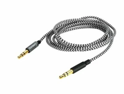 Cable de nylon de audio de repuesto para SONY MDR-10r MDR-10rc MDR-10R 10RBT MDR-NC50 Foto 1 de 4