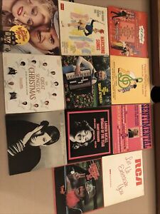 Assorted Lot of 11 Vintage Vinyl Records, Streisand,  Irish, Shows, Excellent+