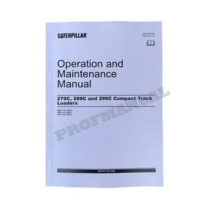 Caterpillar CAT 279C 289C 299C Compact Track Operators Manual - Picture 1 of 5