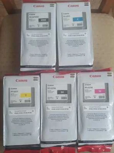 Wkłady atramentowe CANON PFI-207BK PFI-207C PFI-207M PFI-207Y PFI-207MBK - PFI-207 - Zdjęcie 1 z 7
