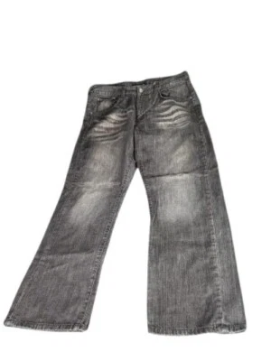 Pantalones de mezclilla Ecko UNLTD para hombre talla 38X30 ajustados calce recto carbón patinador Y2K ropa de calle Foto 1 de 4