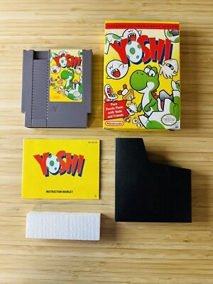 Yoshi Nintendo NES Complete in Box, Fully Tested Great Condition! - Image 1 of 4