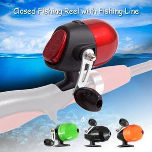 Closed Fishing Reel Fishing Reel with Fishing Line R6H3 - Picture 1 of 11