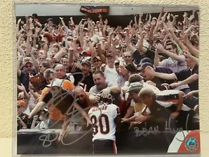 Bernard Berrian Signed Chicago Bears 8x10 Photo LOF - Picture 1 of 4