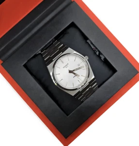 Tissot PRX Men's Quartz Watch White T137.410.11.031.00 40mm - New With Papers - Picture 1 of 9
