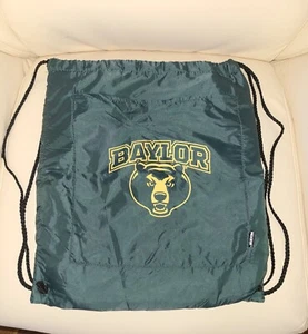 BAYLOR BEARS WACO TX FUSSBALL WALD GRÜN KOOZIE TRÄGER NAPSACK - Bild 1 von 8