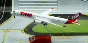 1:200 33CM JC WINGS TAM AIRBUS A350-900 Passenger Airplane Diecast Plane Model - Picture 1 of 8