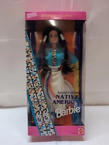 Native American Barbie 2nd Edition Dolls of the World Collection 1993 11609 New - Picture 1 of 13