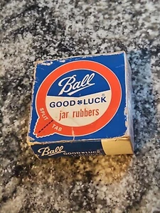 12 Vintage Ball Split Tab Reg Jar Rubbers Home Canning Preserving Original Box - Picture 1 of 6