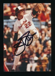 JIM PALMER SIGNED BALTIMORE ORIOLES POST CARD PHOTO AUTO JSA CERTIFIED COA - Picture 1 of 3
