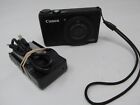 Canon Powershot S100 GPS Black Digital Camera 12.1MP Working W/ Charger Battery