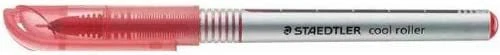1PC STAEDTLER Cool Roller Rolling Ballpoint Pen 411-2 Red Made in Germany RED - Image 1 of 1