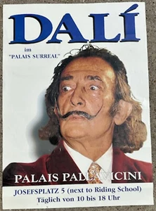 DALI im "PALAIS SURREAL" Palais Pallavicini Vienna Austria Vintage poster - Picture 1 of 2