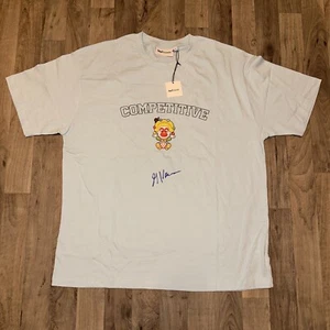 NUEVA Camiseta Firmada Veefriends Payaso Competitivo Azul Polvo Manga Corta Talla XL - Imagen 1 de 4