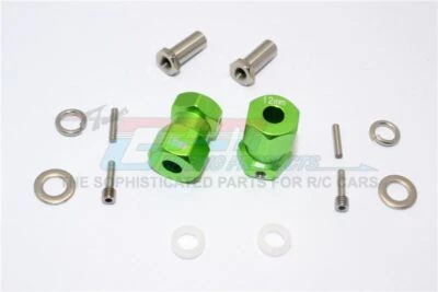 GPM RR010/1215 WHEEL HEX ADAPTER INNER 5mm OUTER 12mm x 15mm 1/10 AXIAL RR10 - Image 1 of 4