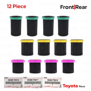 Fits Toyota Hilux Revo 2Dr 2015 - '23 12pcs Front Rear Leaf Spring Bushing Rear - Picture 1 of 9