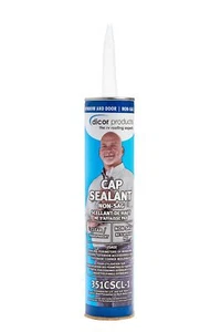 Dicor Clear Caulk Sealant 10 Ounce Paintable for RV Windows and Doors - Picture 1 of 7