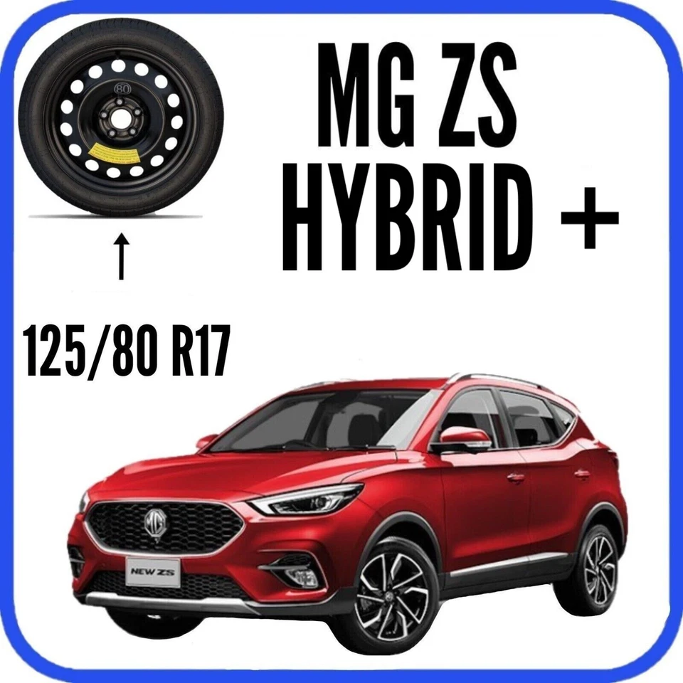 Reserverad Für Mg Zs Hybrid + Mit Größe 17 5-Loch Satz Rad Reifen P - Bild 1 von 4