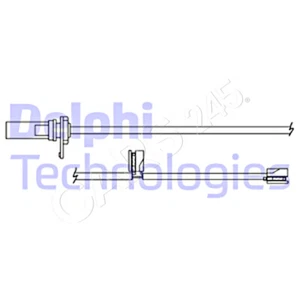 Brake Pad Wear Warning Contact DELPHI Fits AUDI A6 Avant 4G C7 S6 S7 4G0615121C - Picture 1 of 1