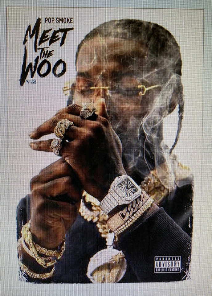 POP SMOKE 24X36 POSTER HIP HOP RAP MUSIC ALBUM COVER NYC DIOR BRAND NEW GIFT HOT - Image 1 of 1