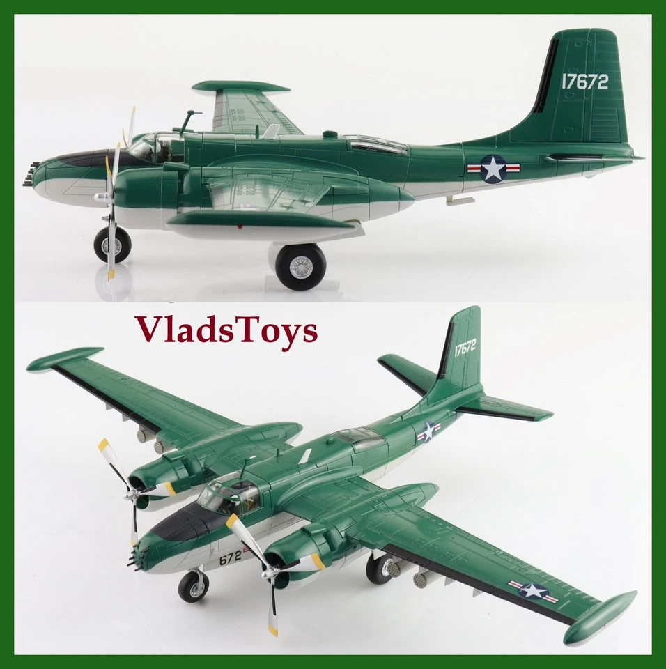 Hobby Master 1:72 B-26K Counter Invader USAF, #64-17672 Prototipo, años 60 HA3229 Foto 1 de 4