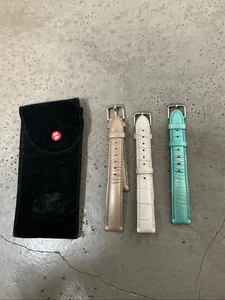 Paquete de correa de reloj de cuero Michele - Imagen 1 de 3