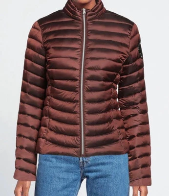 NEW! Ermanno Scervino Street Puffer Jacket Bronze Bordeaux IT XXL US 12-14 $808 - Image 1 of 4
