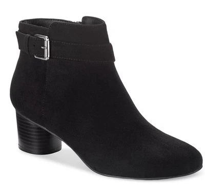 Style & Co Mujer Azul Ariella Tacón Bloque Hebilla Vestido Botines Zapato 9.5 Nuevo Foto 1 de 4