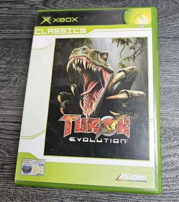 Turok: Evolution - Original Xbox  (PAL) Game Boxed Complete w/ Manual - Image 1 of 4